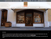 Tablet Screenshot of galleriabusellato.com